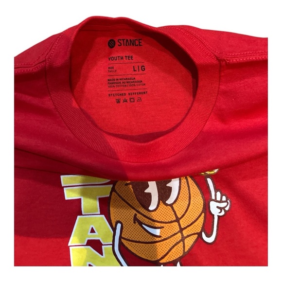Stance “Stitched Different” Basketball Graphic Youth T-Shirt – Size L – NWOT - Picture 5 of 5